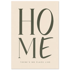 There’s No Place Like Home – Minimalist Quote Poster